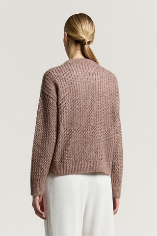 Alpaca, wool and cotton sweater 6 / 6