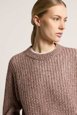 Alpaca, wool and cotton sweater 3 / 3