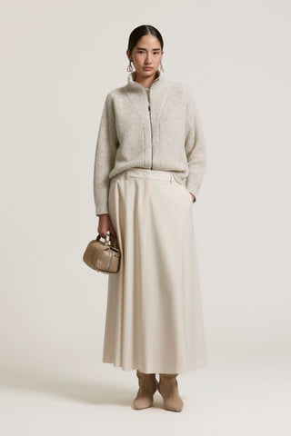 Alpaca, wool and silk-blend cardigan 2 / 3