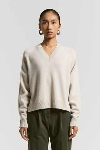 Cashmere, silk and wool jumper