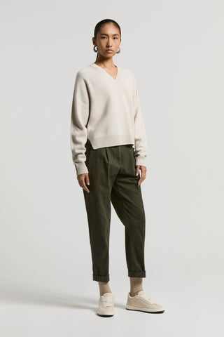 Cashmere, silk and wool jumper