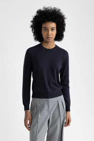 Wool, silk and cashmere sweater