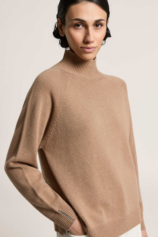 Wool, silk and cashmere sweater
