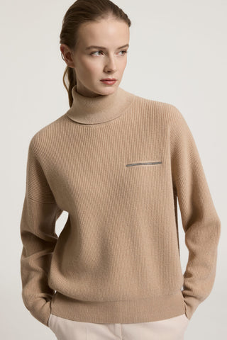Wool, silk and cashmere sweater 1 / 3
