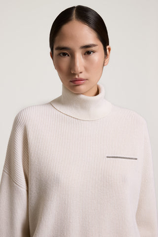 Wool, silk and cashmere sweater 2 / 3