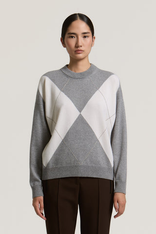 Wool, silk and cashmere sweater 1 / 3