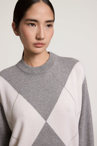 Wool, silk and cashmere sweater 2 / 3